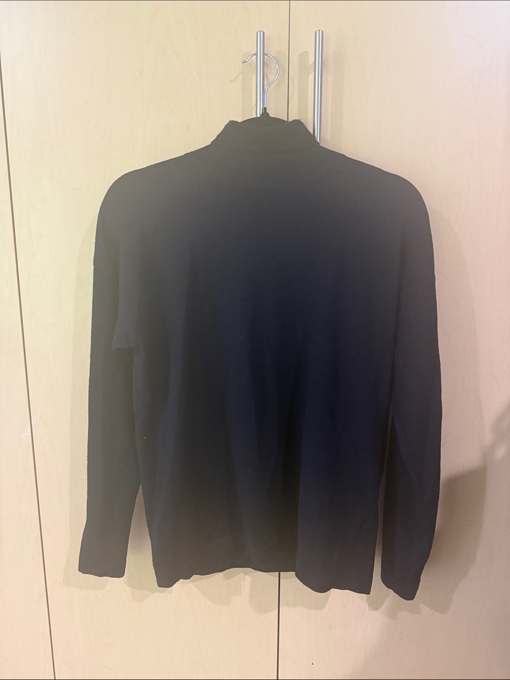 Ellen Tracy Men's Black Turtleneck Sweater